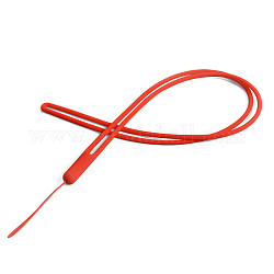 Мобильные лямки из силиконового шнура, регулируемый шнурок для телефона, красные, 43 см