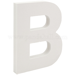 Ornements de lettres en bois, pour bricolage, décoration de maison, letter.b, b: 150x119x15mm