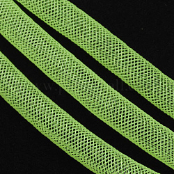 Cable de hilo de plástico neto, verde claro, 16mm, 28 yardas