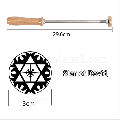 Штамповка тиснение пайка латунь со штампом AJEW-WH0113-15Y-1