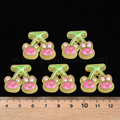 Прозрачные акриловые бусины MACR-S374-04B-01-1