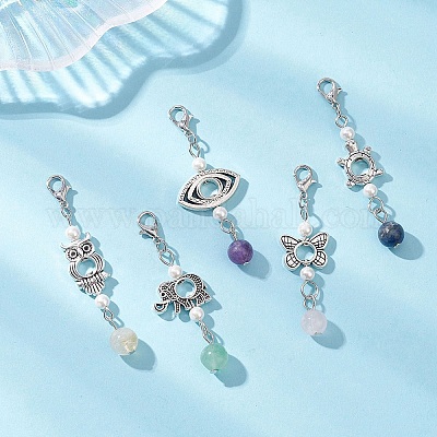 Подвесные украшения из сплава HJEW-JM04578-1