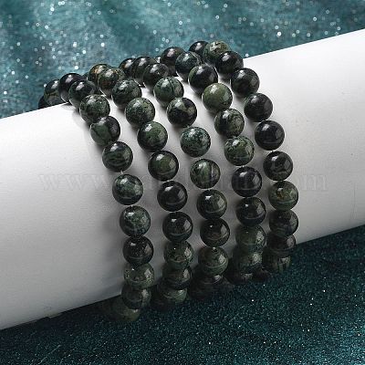 Браслеты из натуральной яшмы камбаба из бусин стрейч G-A185-01V-1