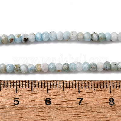 Природные ларимар бисер нитей G-F803-B01-01-1