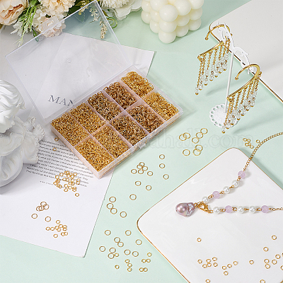 4200 шт. Железные открытые прыжковые кольца IFIN-SP0001-26G-1