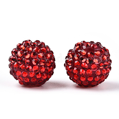 Прозрачная смола горный хрусталь постепенные бусы RESI-S314-10x12-05-1