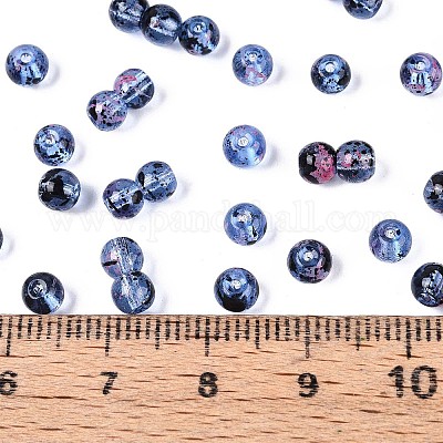 Краски для выпечки стеклянные бусины DGLA-T005-01A-02-1