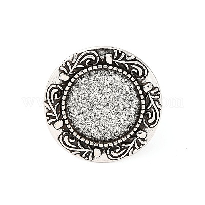 Основа для кольца с платформой&nbsp;PALLOY-O039-08AS-1