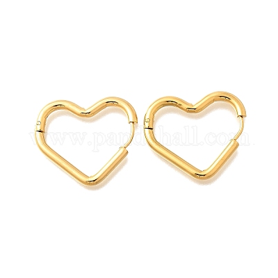 201 серьги-кольца из нержавеющей стали EJEW-Q026-11G-1