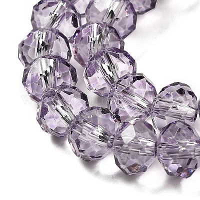 Прозрачная краска для запекания стеклянные бусины нити DGLA-A034-T8mm-D07-1