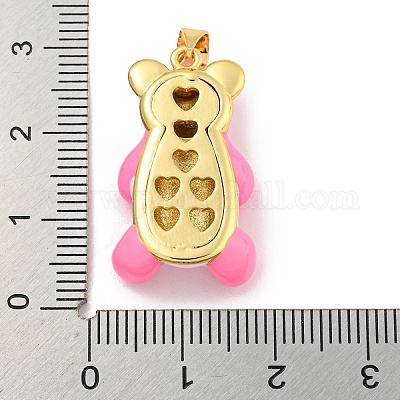 Стеллаж гальванический латунный с эмалевыми подвесками KK-B091-20G-03-1