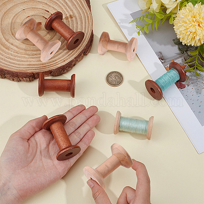 8 шт. 2 вида деревянных шпуль&nbsp;FIND-PH0028-10-1