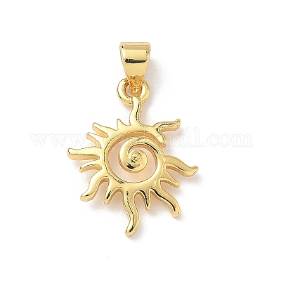 Латунные подвески&nbsp;KK-P330-07G-1