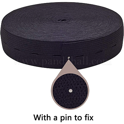 Плоский полиэстер эластичный шнур и резиновые кнопки OCOR-BC0012-17-25mm-1