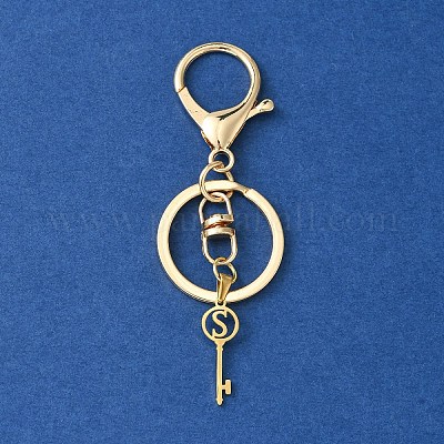 Брелки для ключей с заглавными буквами из нержавеющей стали 304 KEYC-YW00004-19-1