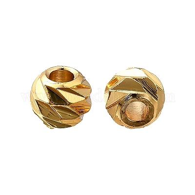 Латунные бусины KK-B147-02C-G-1