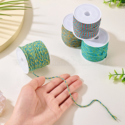 4 рулон хлопчатобумажной нитки для плетения 4 цветов&nbsp;OCOR-TA0002-76-1