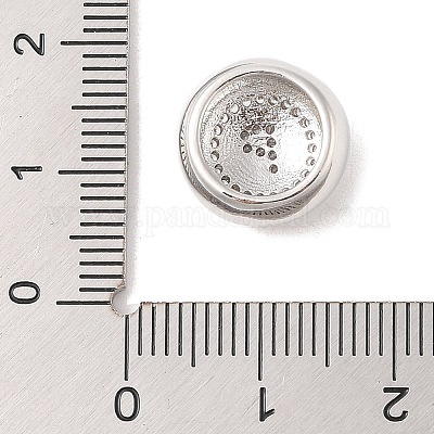 Подвески из латуни и кубического циркония KK-Z047-07P-P-RS-1