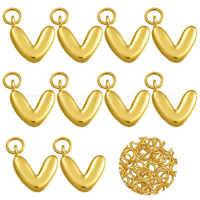 Латунные подвески с покрытием 10шт KK-SZ0002-55G-V-1