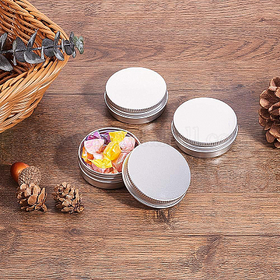 Круглые алюминиевые консервные банки на 30 мл CON-BC0005-13-1