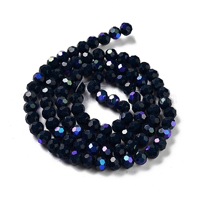 Непрозрачное стекло бисер нитей EGLA-A035-P6mm-L35-1