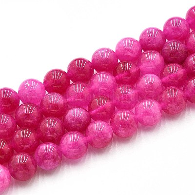 Природного кварца нитей бисера G-N355-10mm-48-1