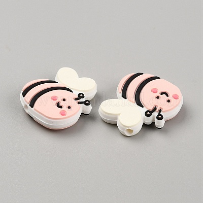 Силиконовые бусины&nbsp;SIL-WH0010-11D-10-1