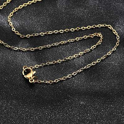 Ожерелья из цепей из нержавеющей стали 304 X-NJEW-F226-04G-04-1