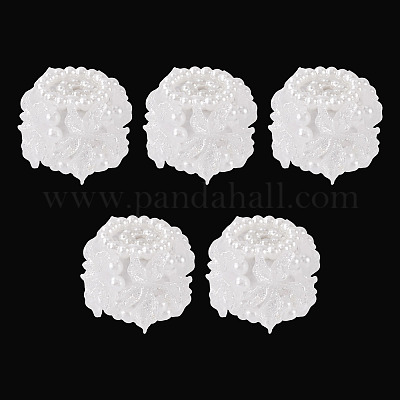 Полимерная глина с бусинами под жемчуг CLAY-TAC0020-02A-1