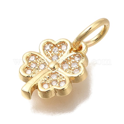 Латунные микро проложить кубического циркония подвески KK-Q001-12G-1