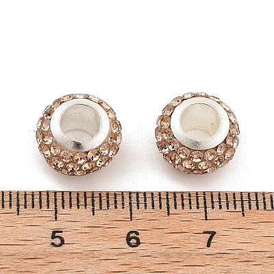 Рондель полимерная глина европейские бусины FIND-U001-01C-1