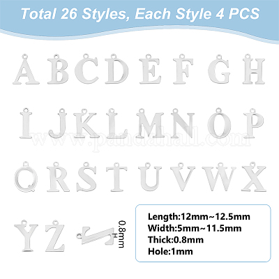 104 шт. 26 стиля подвески из нержавеющей стали 304 STAS-UN0057-45-1