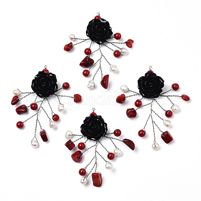 Большие подвески из синтетического камня G-N339-01A-1