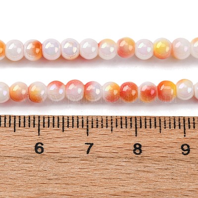 Стеклянные бусины LAMP-R020-04A-1