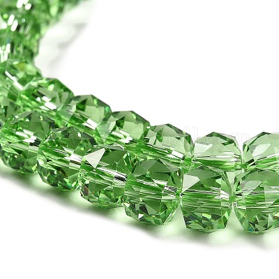 Прозрачные стеклянные бусины EGLA-K071-01I-1