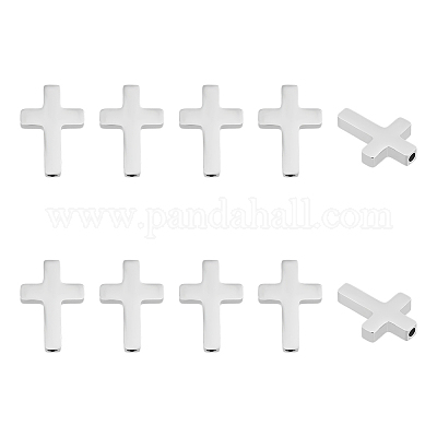 10 шт. бусины из нержавеющей стали марки 304 STAS-UN0061-19-1