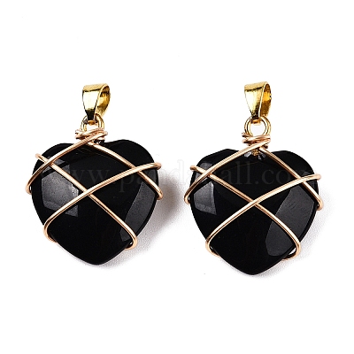 Подвески lampwork GLAA-T023-05A-1