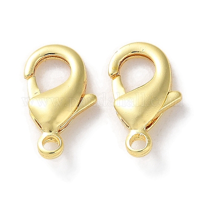 Стойки обшивки латунь когтя омара застежками KK-F090-27G-02-1