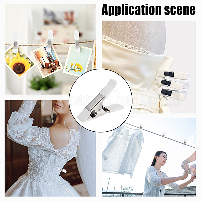 Железные пружинные зажимы повышенной прочности для стоек для фонов AJEW-WH0270-811A-1