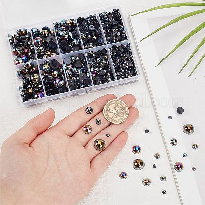 70 г 5 стиля АБС пластик имитация жемчуга кабошоны OACR-SC0001-45C-1