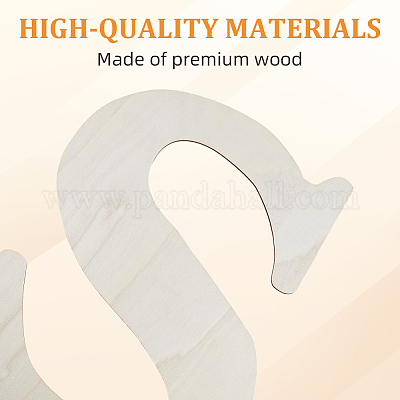 Письмо необработанные листы мдф&nbsp;WOOD-WH20012-008S-1