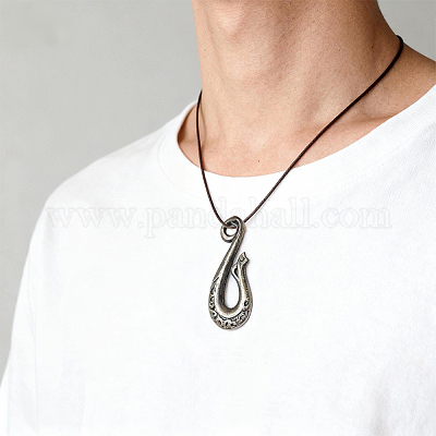 4 шт. двухцветных S-образных застежек из сплава&nbsp;FIND-CP0003-48-1