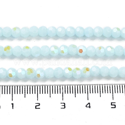 Непрозрачное стекло бисер нитей EGLA-A035-P4mm-L10-1