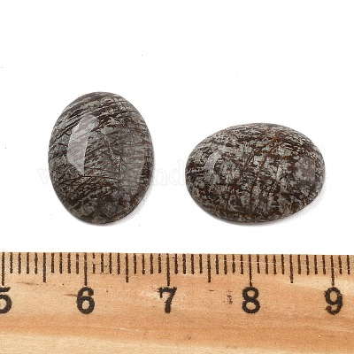 Натуральный красный снежный обсидиан кабошоны G-C115-01A-46-1