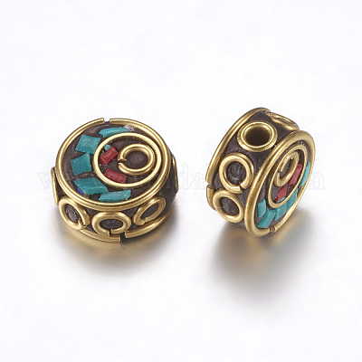 Индонезийские бусины ручной работы IPDL-F023-25B-1