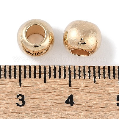 Пластиковые круглые бусины ccb ALUM-U001-07A-06-1