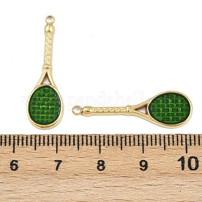 Подвески из нержавеющей стали 304 с эмалью STAS-P415-11G-1