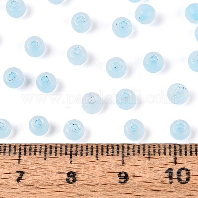 6/0 прозрачный внутри цветной стеклянный бисер SEED-N008-08H-1