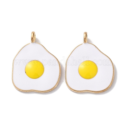 Подвески из эмали и сплава ENAM-O001-06B-G-1