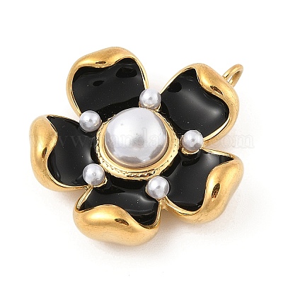 Подвески из нержавеющей стали 304 с эмалью STAS-P380-79G-01-1